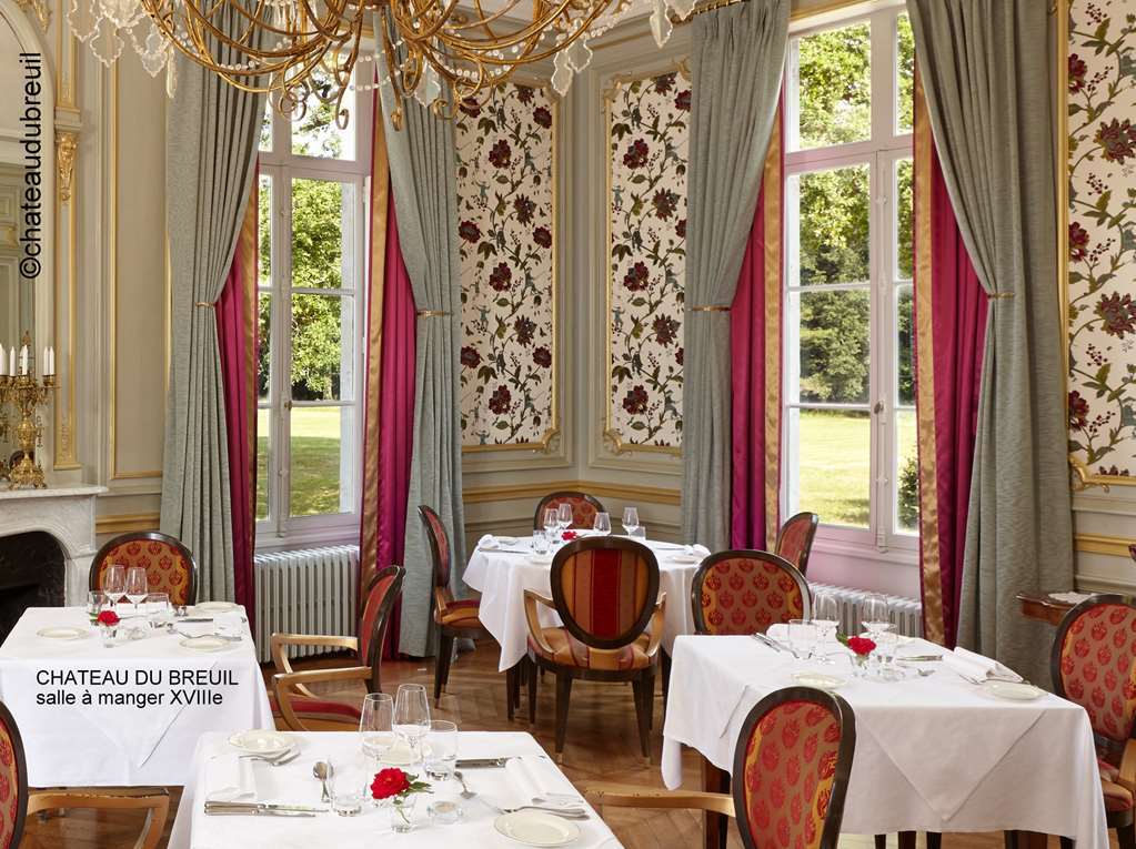شيفيرني Chateau Du Breuil المطعم الصورة